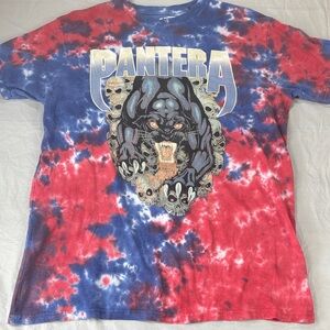 PANTERA TIE DYED T SHIRT